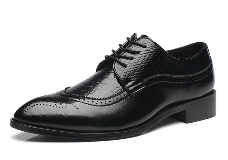 Men's Casual Shoes Moccasins Mens Lace-Up Oxfords Moccasins Men Loafers Leather Casual Pointed Oxford Shoes for Men Black Socks (12)