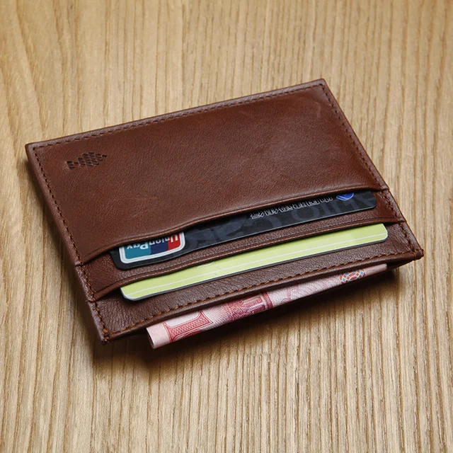 www.semadata.org : Buy LANSPACE men&#39;s leather card id holders brand wallet card holder designer ...