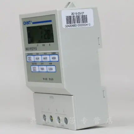 

CHINT NKG1 LCD Microcomputer Time Switch Timer Switch Digital Programmable time relay batter than ZYT16G