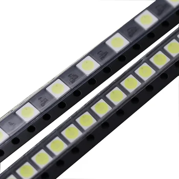

100pcs SMD LED TV Backlight Televisa Cold White 1W 3V 100lm 3535 3537 Cool White Backlit LCD Backlight for TV Repair Application