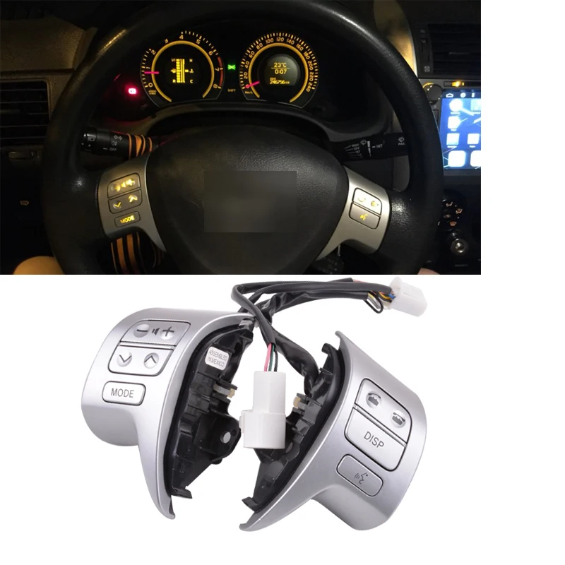 

CAPQX Original For Toyota Corolla 2007-2016 new Steering Wheel Control Button switch OEM#84250-02200 / 84250-0211
