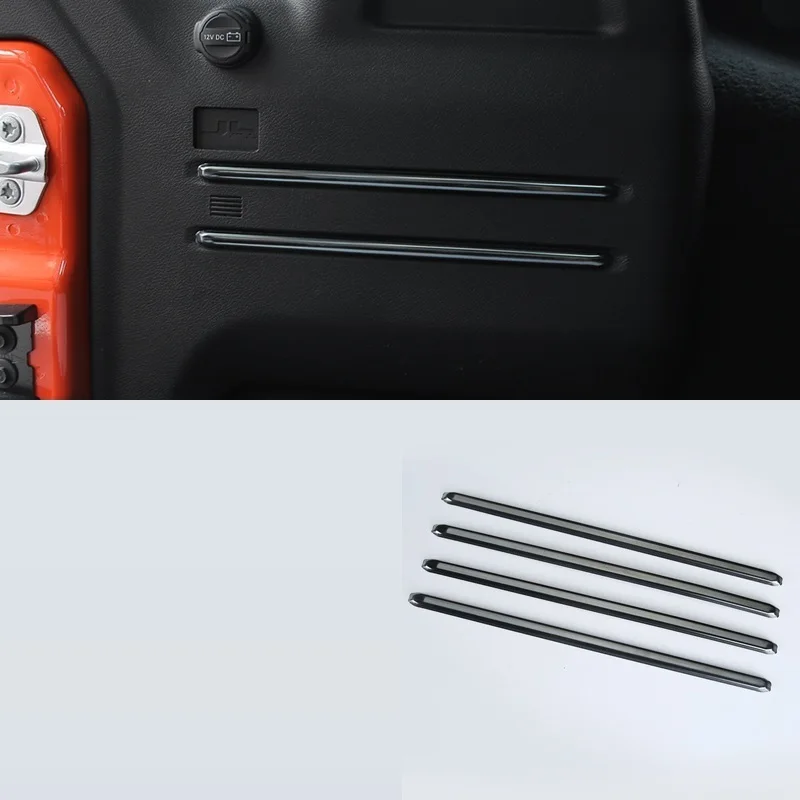 

Car Automovil Decorative Navigation Control System Interior Fashion Accessory Mouldings Trim Modification 18 FOR JEEP Wrangler
