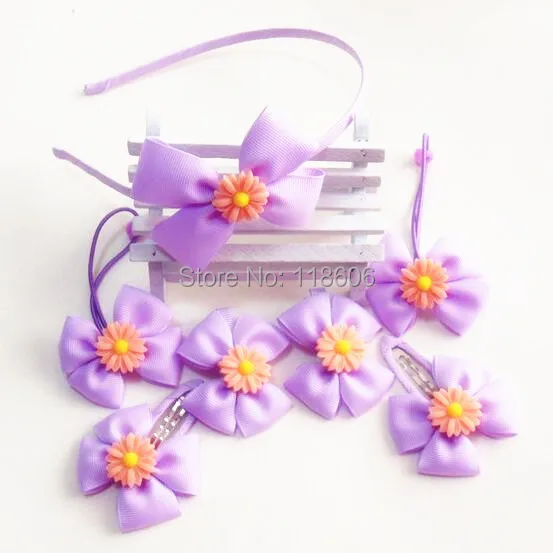 sunflower hairclip and headband8.jpg