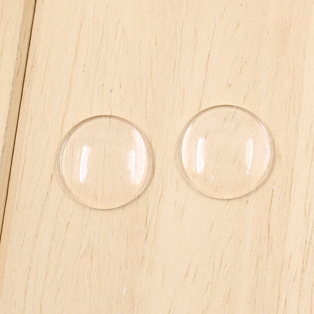 5 Pairs Plastic Clear Flat Doll Eyes for 12'' Blythe Doll DIY Making and Repair Accessories Doll Handmade DIY Toy