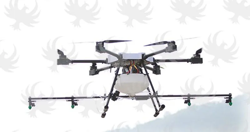 JMR-V1200 RTF10KG 10L шесть multiaxis Дрон спрей рама для системы