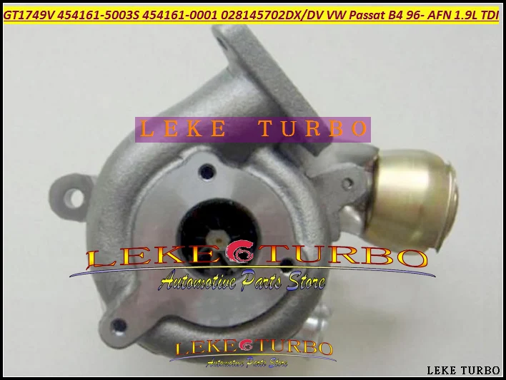 GT1749V 454161-5003S 454161-0001 454161 028145702DX 028145702DV Turbo For Volkswagen VW Passat B4 1996-97 1.9L TDI AFN  110KW (4)