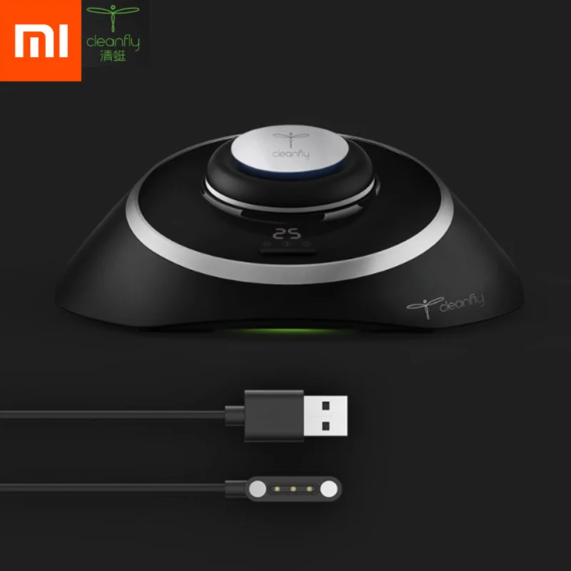 

Xiaomi Cleanfly Car Air Purifier Mini Auto Car Fresh Air Anion Ionic Purifier LED Display for Car Air Wash Cleaning Household