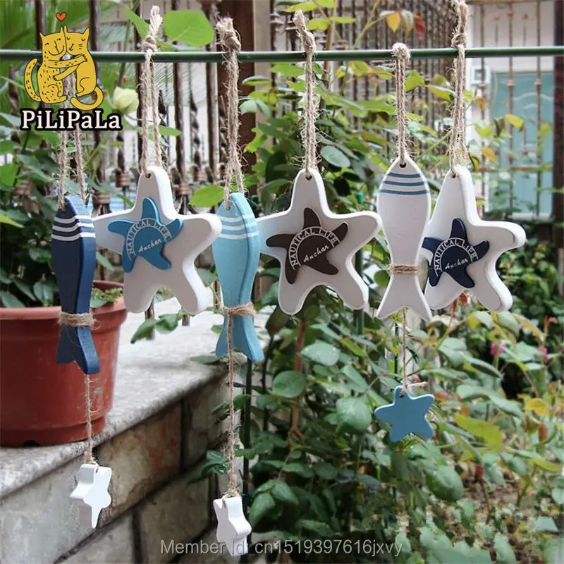 6 шт. деревянные морские ракушки звезды|decoration marine|decoration hangingsdecorative decorative |