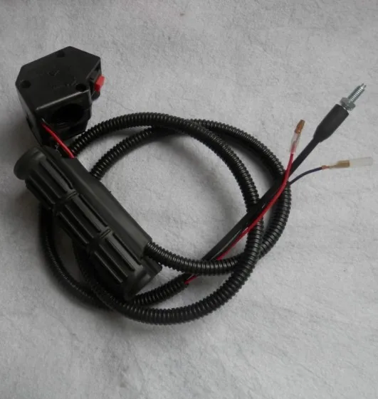 THROTTLE CABLE & HANDLE BAR HONDA STYLE KNAPSNACK BRUSHCUTTER 4
