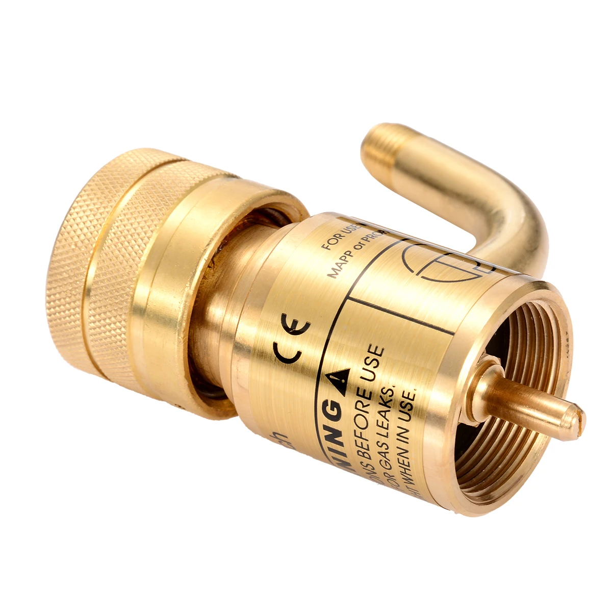 Mayitr Gas Welding Torch Mapp Self Ignition Turbo Torch Propane Brazing Soldering Welding Plumbing Burner Heating Gold