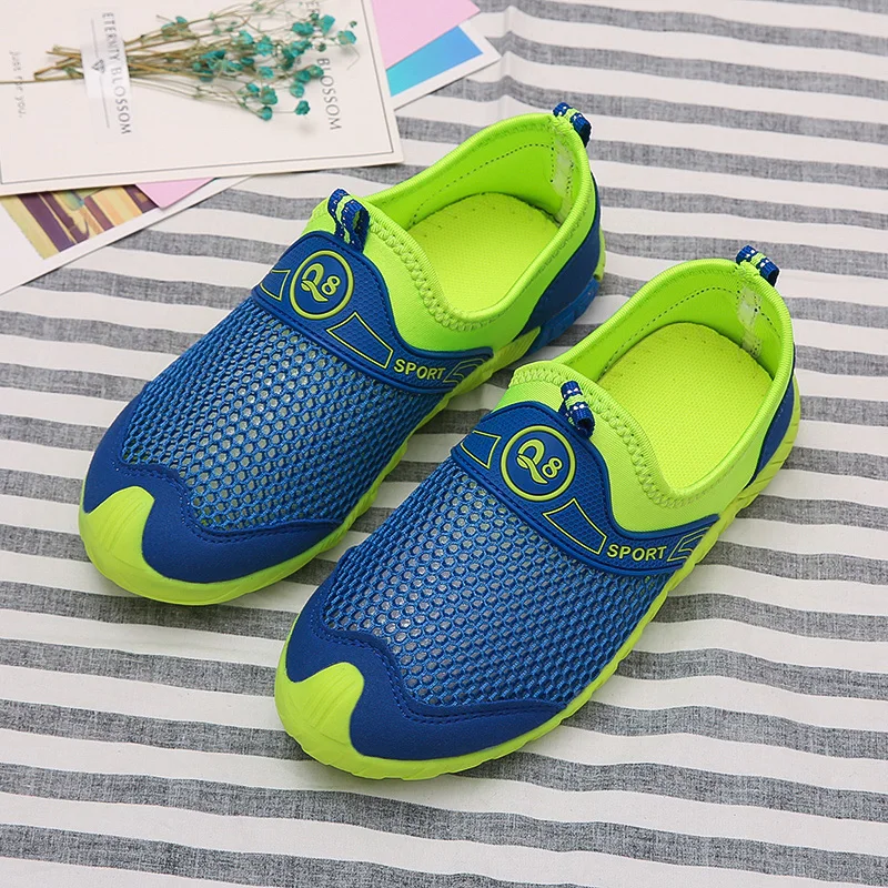 

boys girls Shoes light weight Casual sneaker mesh breathable Summer loafer kids beach sneaker boys