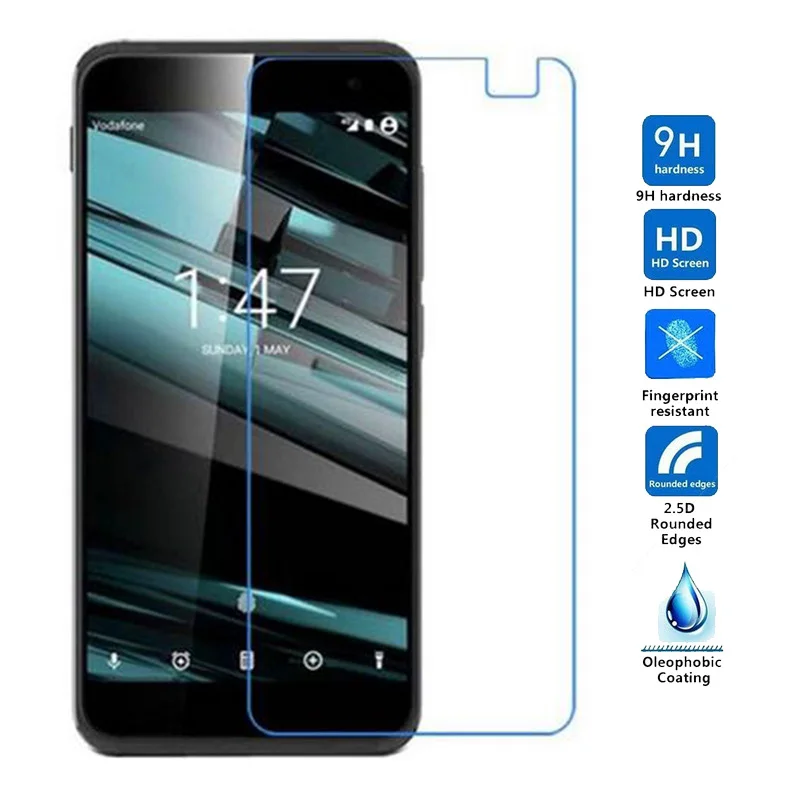 2 шт. закаленное стекло для Vodafone Smart Platinum 7 Защита экрана 4 N8 V8 E8 Ultra First | Мобильные