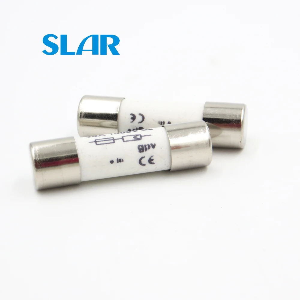 2pcs x 5A 10A 15A 20A 30A 1000V 10*38mm PV Solar panel Fuse Metal