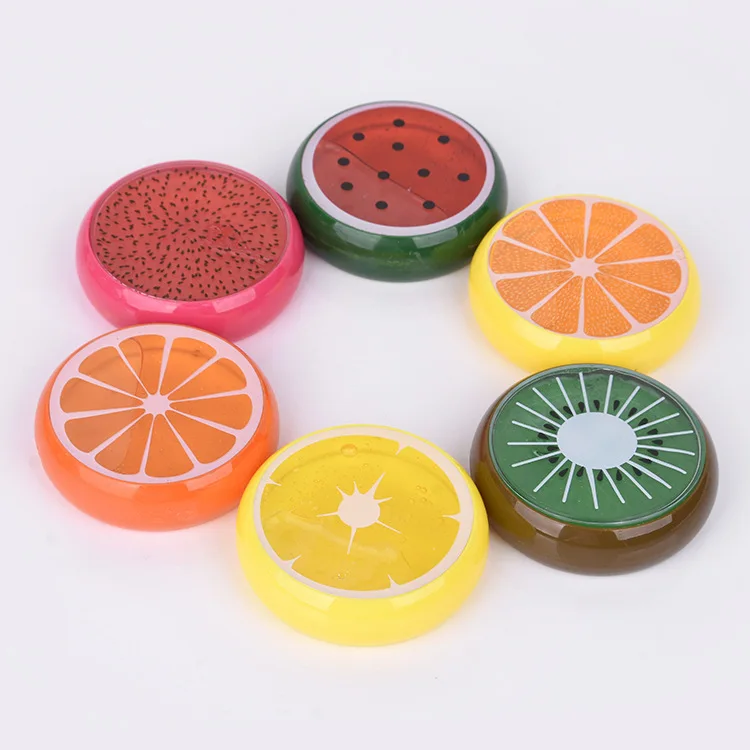 

Big Fruit slime toy Magnetic polymer Clay color Crystal slime Mud transparent for Kids Intelligent Hand Plasticine Mud Playdough
