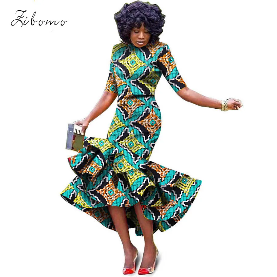 Aliexpress.com : Buy African dresses for women wax fabric print banquet ...