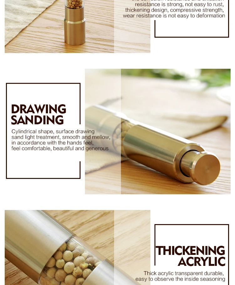 Title 7, Macinapepe 201 per pepe nero con macina in cera...