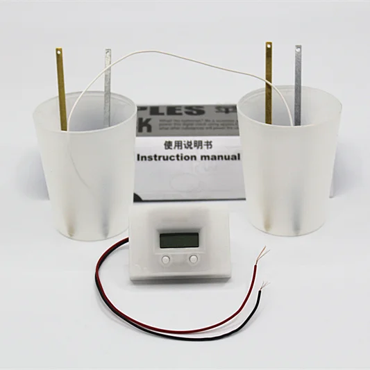 Potato Clock Novel Green Science Project Experiment Kit Lab Home School Toy funny educational DIY material for children kids - Image 2