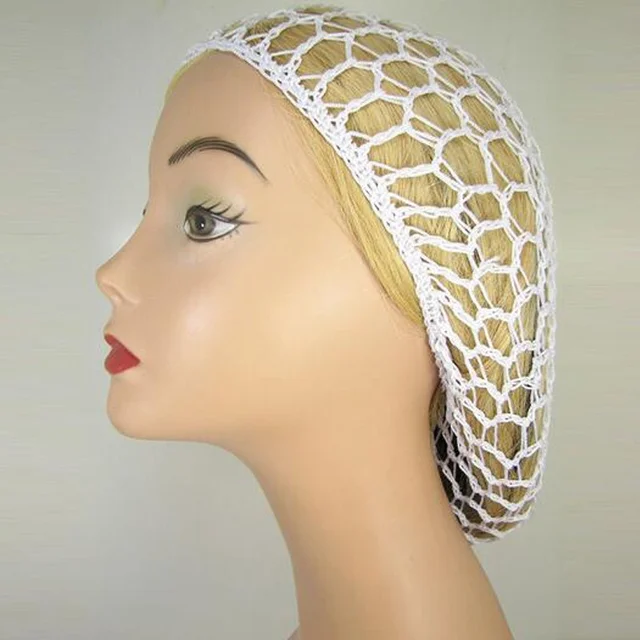 1 PCs Fashion Women Ladies Hair Net Accessories Soft Rayon Snood Hair