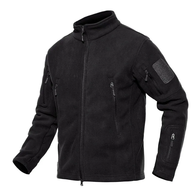 TACVASEN тактическая флисовая куртка ветрозащитная походная куртка на молнии софтшелл армейские военные куртки Уличная охотничья куртка с подогревом