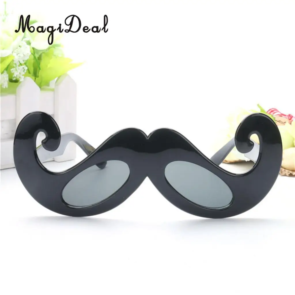 Adults Men Vintage Funny Black Moustache Wedding Groom Eye Glasses Beard Photo Booth Costume Party Sunglasses