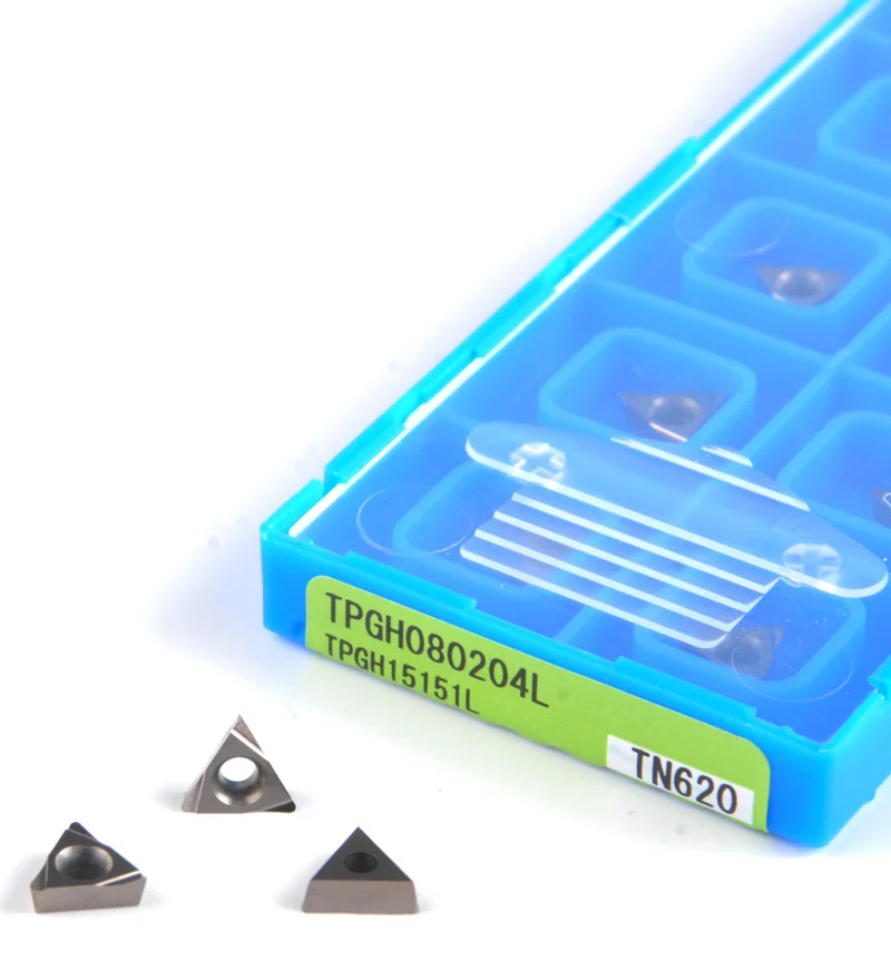 TPGH080204L TN620 for steel finishing boring head inserts ,carbide
