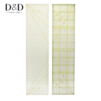 

1Pc 15*60CM Ruler Cutting Tool Tailor Craft DIY Acrylic Handmade Quilting Transparent Sewing Ruler