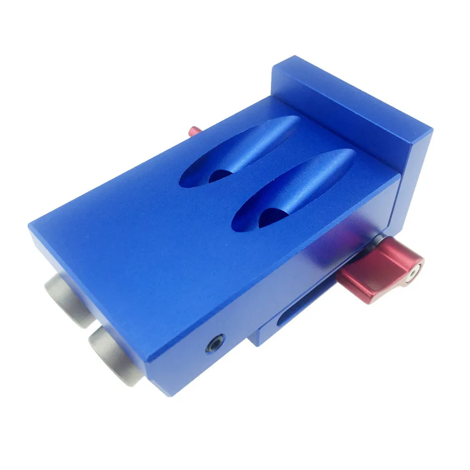 Tanie ASCENDAS Mini Kreg Style zestaw do wiercenia otworów kieszeniowych System na wykonane z drewna ing stolarka + wiertło stopniowe i akcesoria wykonane z drewna zestaw narzędzi