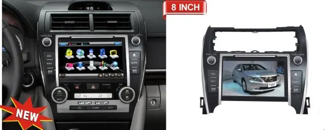 " автомобильный DVD gps плеер для Toyota Camry 2012 Американская версия с 3g PIP Dual Zone Virtual 6 Disk Ipod c gps, карта и подарок