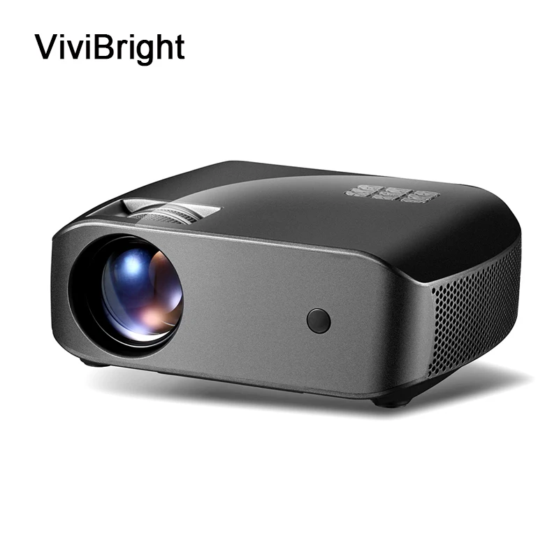 

ViviBright LCD Projector 1280 x 720P 2800 Lumens HDMI USB Home Entertainment Projector Built-in Speaker 3D Video Proyector F10