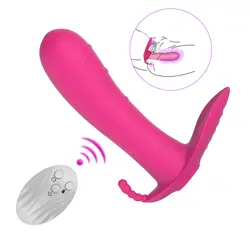 Носимый пульт дистанционного управления Вибрационный яйцо силиконовый вибратор для женщин USB Перезаряжаемый массажер взрослые интимные