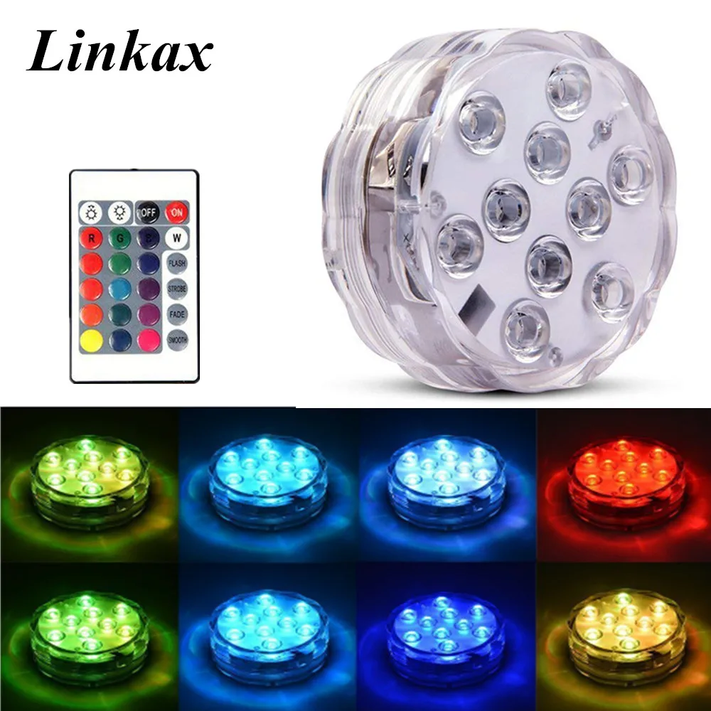 Buy Remote Controlled&Battery Powered RGB Submersible