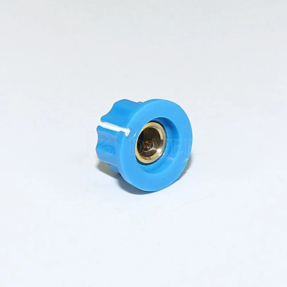 Guitar Fluted Plastic Volume Knob 100PCS