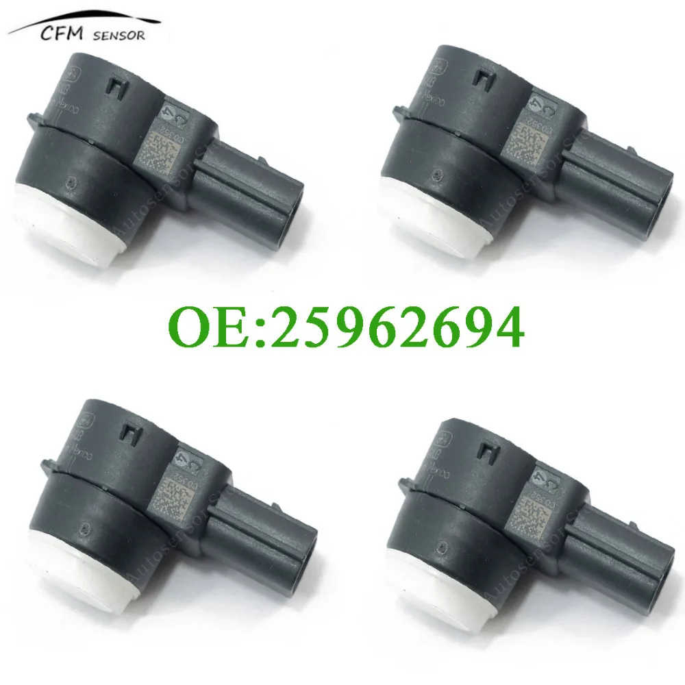 

4pcs New 25962694 Parking Sensor Bumper Reverse Assist For GM 0263003904