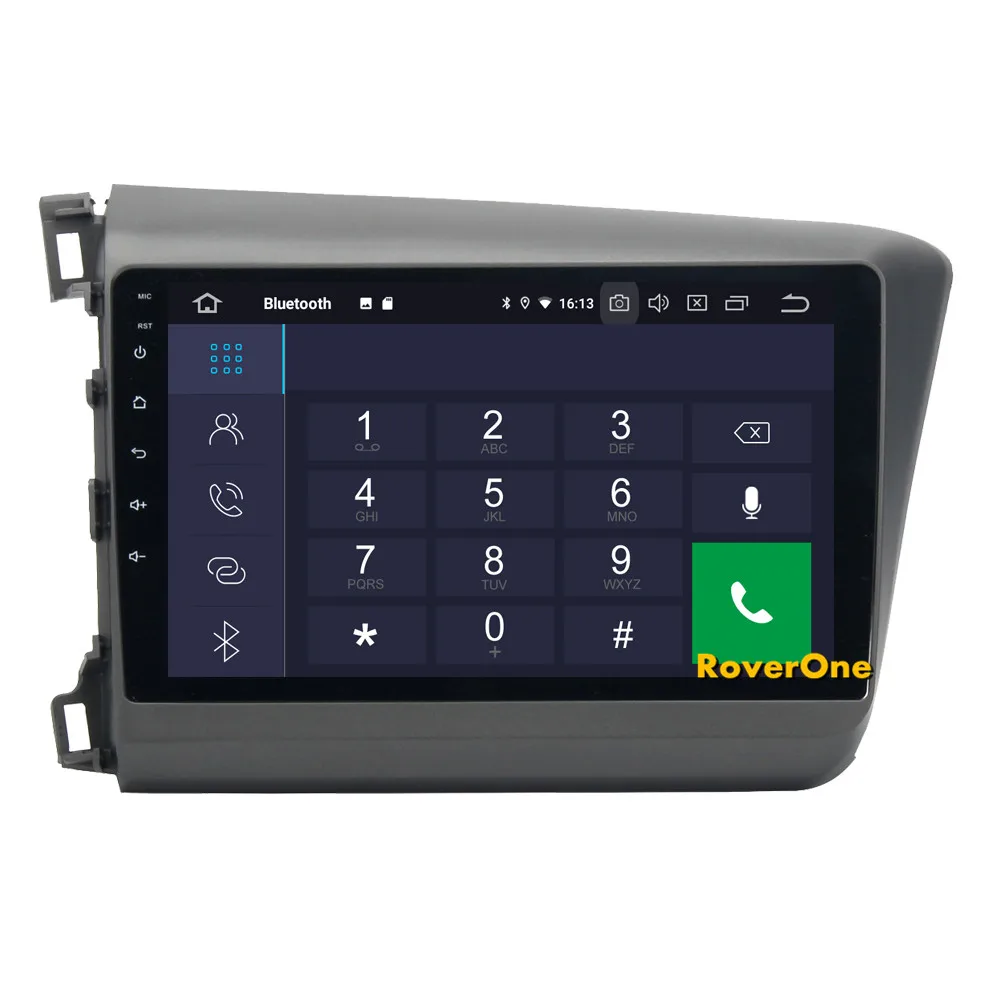Perfect RoverOne For Honda For Civic 2012-2014 Android 9.0 Autoradio Car Multimedia Player Radio GPS Navigation Head Unit NO DVD 8 Perfect RoverOne For Honda For Civic 2012-2014 Android 9.0 Autoradio Car Multimedia Player Radio GPS Navigation Head Unit NO DVD 8