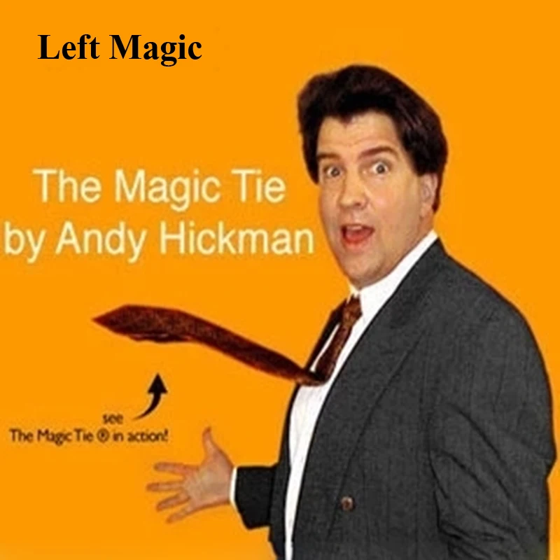 

The Magic Tie Magic Trick Deluxe Comedy Pop Up Neck Tie Rising Magic Trick Clown Joke Gag Men Gimmick Prop Mentalism Accessories