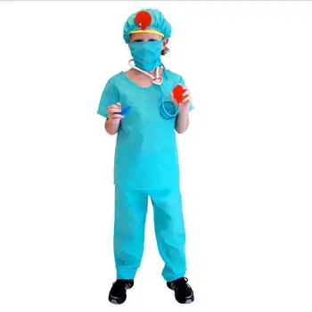 

Children Performance Halloween Costumes The Surgeon Dr. Boy's Business Attire For Cosplay Costume