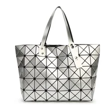 FLOR de la POESÍA de Lujo Mujeres de Los Bolsos Diseñador Plegables Enrejado Geometría Bolsos de Las Mujeres Famosas Marcas Bolsas Sac a Principal