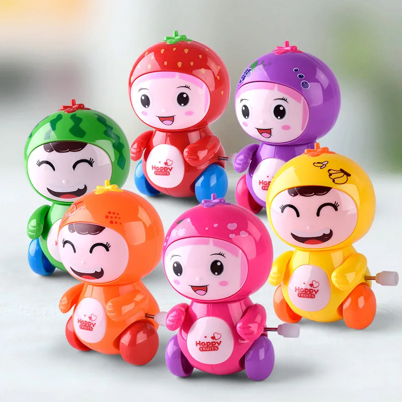 2017 Cute Cartoon Animals Clockwork Wind Up Toys Running Plastic Kids Children Gift MAY20_40
