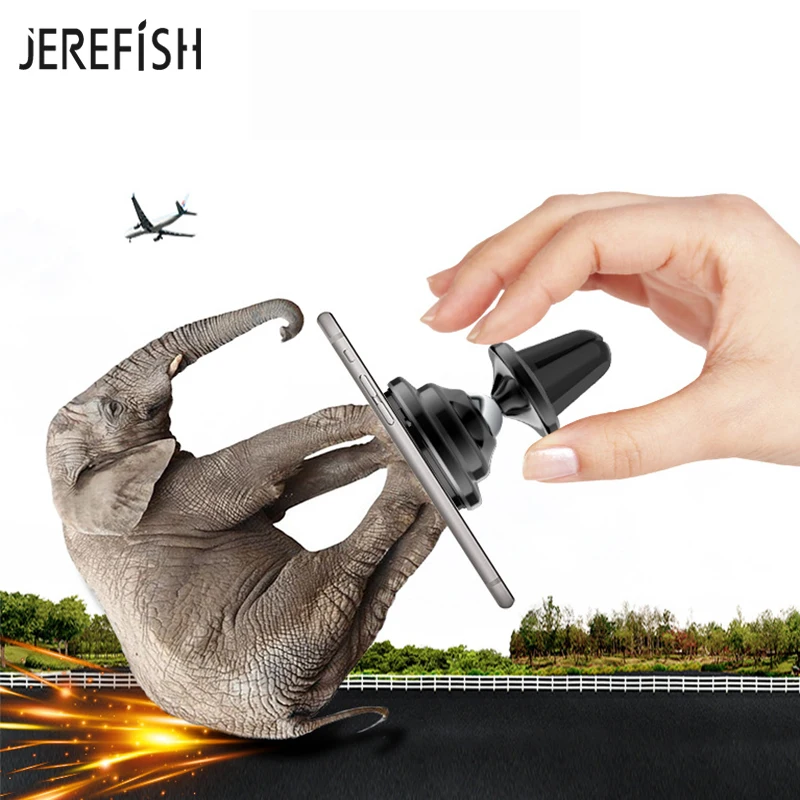 JEREFISH Nano Микро всасывающий вентиляционный Автомобильный держатель для телефона с немагнитной поддержкой для мобильного телефона для IPhone 6 держатель
