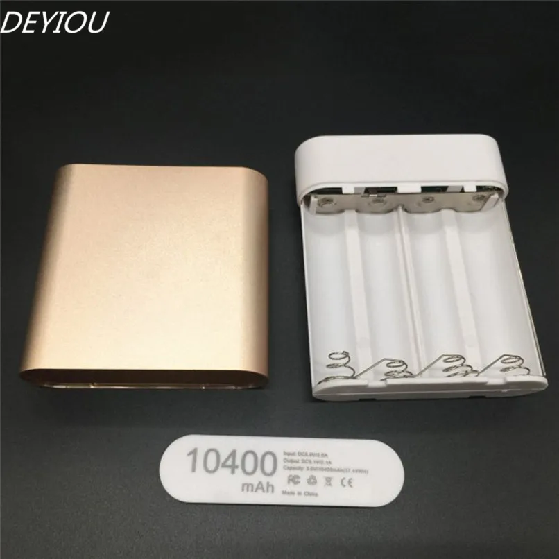 

DEYIOU External 4*18650 Battery Power Bank Charger Box For Phone MP3/4 Powerbank Case 30AP0