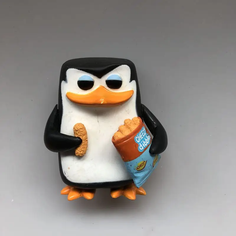 Оригинальный Imperfect Funko POP фильмы: Пингвины Из Madagascar Rico фигурка шкипера