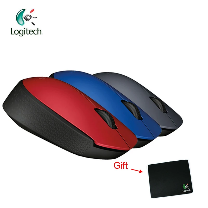 

Logitech M170 2.4G Wireless Mouse with 1000dpi Resolving Power Nano Receiver for PC Game Support Official Verification Free Gift