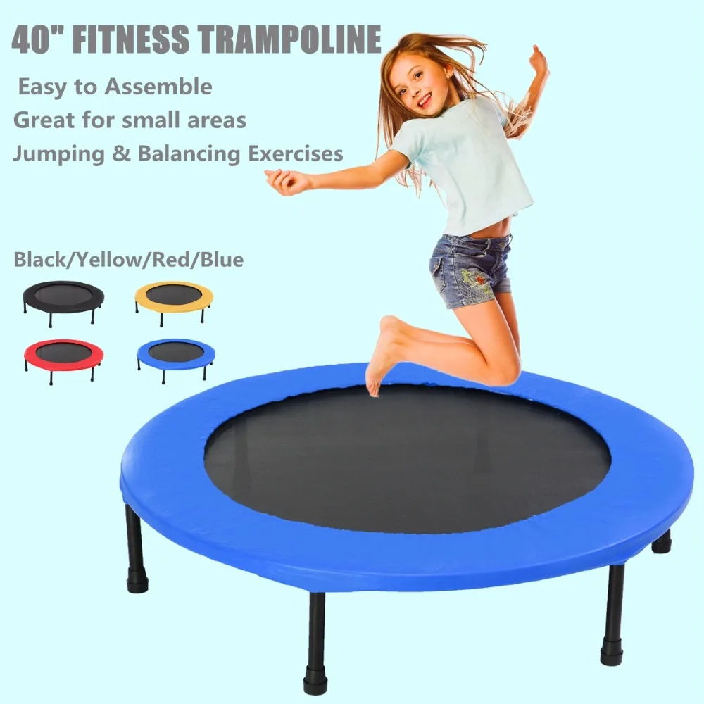Buy 40 inch Round Mini Trampoline Fitness Rebounder