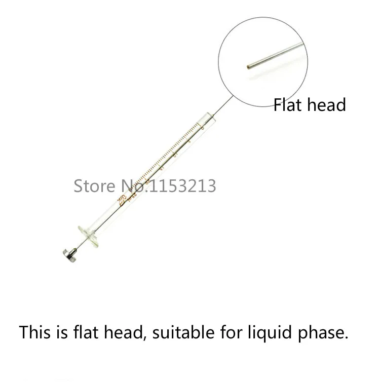 250ul микролитр шприцы микро-шприц-инжектор подходит для GC инъекций 0,25 мл совет для паровой фазы/без каблука для жидкой фазы