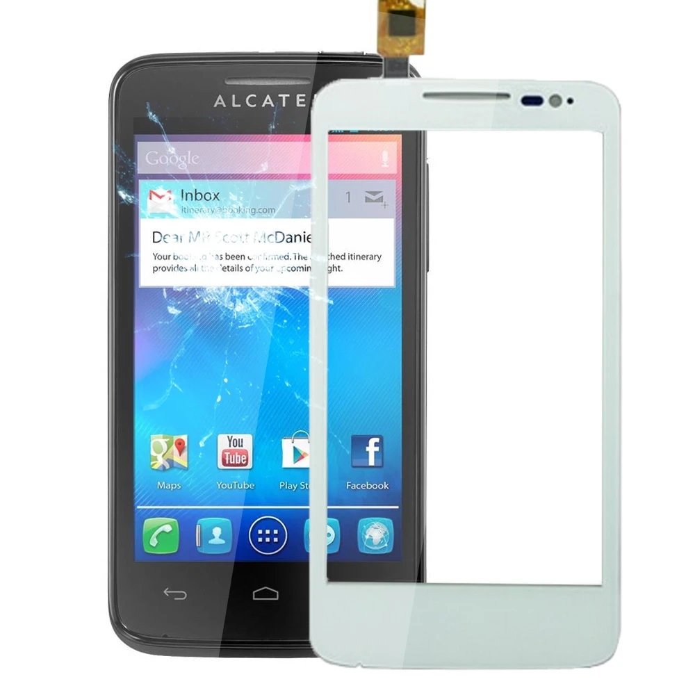 Сенсорная панель для Alcatel One Touch Evolve / 5020 сенсорный экран дигитайзер объектив