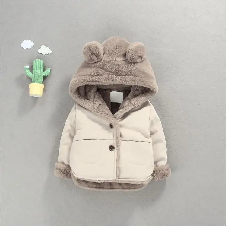 

Boys wear fleece thickened warm clothes