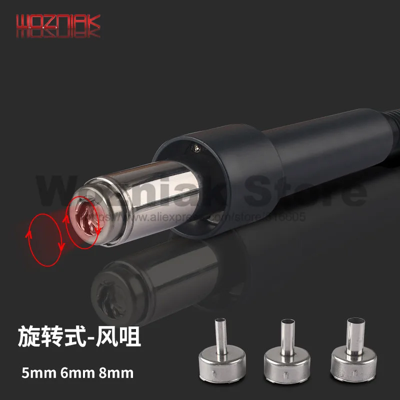  QUICK 861DW Upgrade Version 861X Lead-free Hot Air Gun Desoldering Station 1300W BGA Rework Station