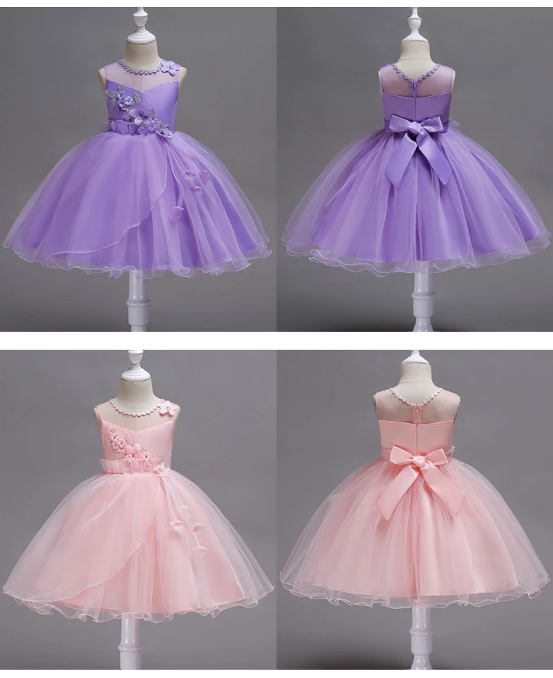 Летнее свадебное платье для девочек, элегантные Детские платья для дня рождения, одежда для девочек, костюм принцессы Эльзы на Хэллоуин