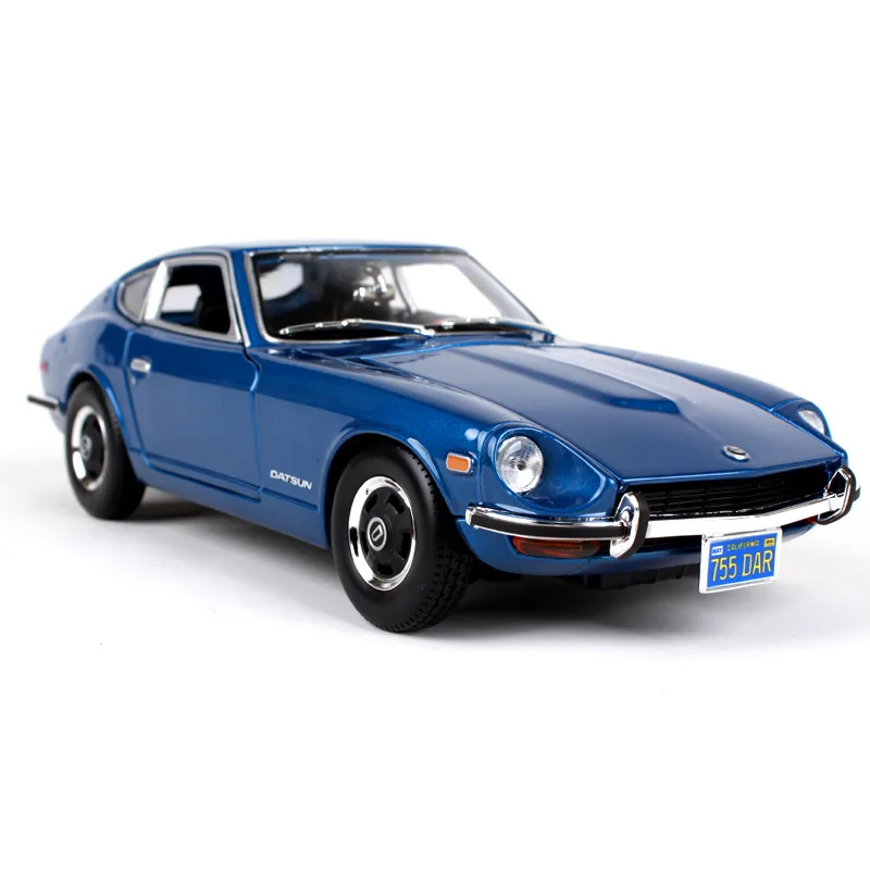 

1:18 Collectible Die Cast Car Models Toys for Chldren Static Alloy Auto Vehicle Mobile Sports Car mkd3 Nissan Datsun 240Z 1971