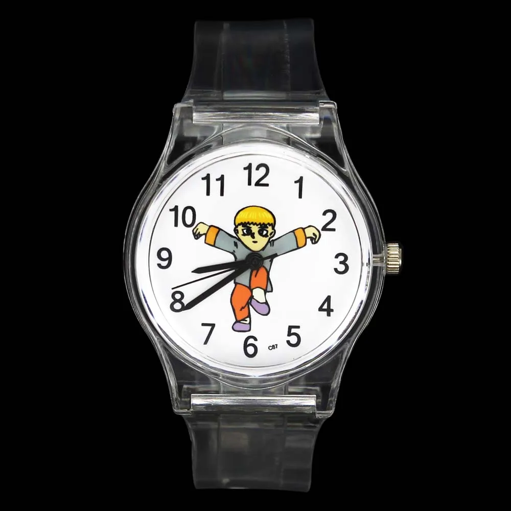 

Kids Kung Fu Dream Martial Art Tai Chi Shaolin Novelty Creative Sport Children Baby Quartz Wrist Watch
